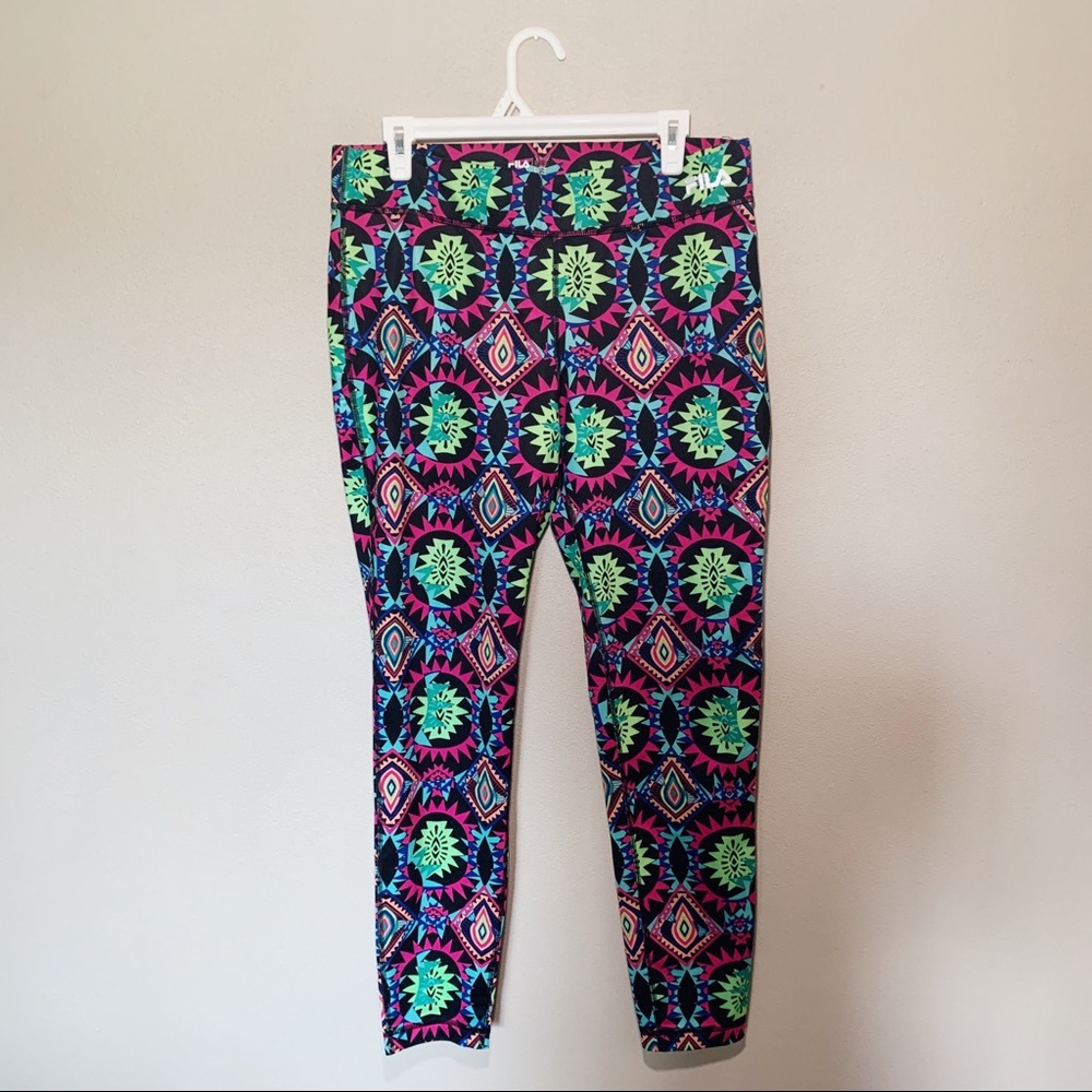 FILA Athletic Cropped Leggings L